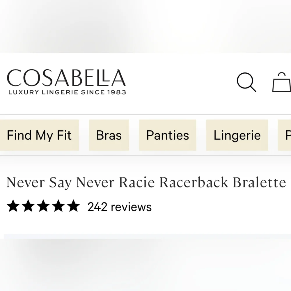 Cosabella Never Say Never Racie Lace Racerback Bralette in Swiss Beet | Large - Picture 7 of 9